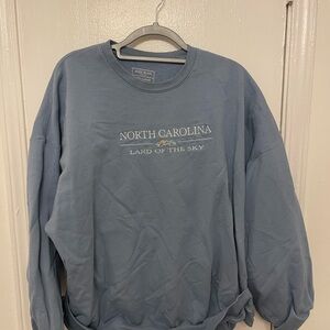 North Carolina Blue Crewneck Sweatshirt